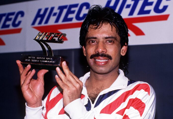 Jahangir Khan (Pakistan) Winner of Men's Open Final 1989 Great Britain London Sport