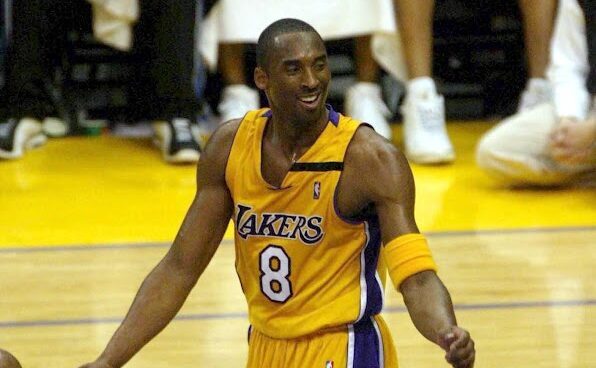 Kobe Byrant with the LA Lakers in 2003