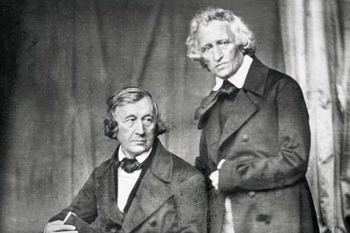 Wilhelm and Jacob Grimm in 1847