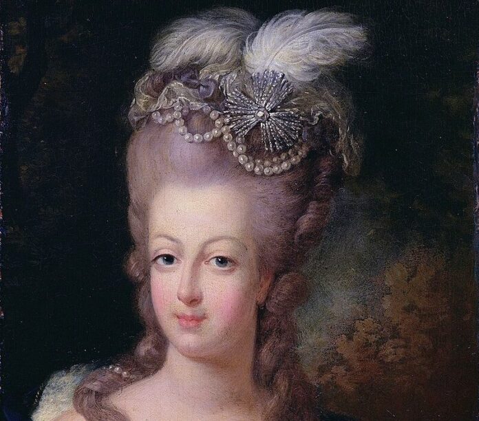 Portrait of Marie Antoinette by Jean-Baptiste André Gautier-Dagoty