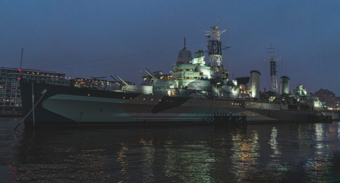 HMS Belfast, London, UK