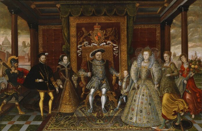 An allegory of the Tudor succession