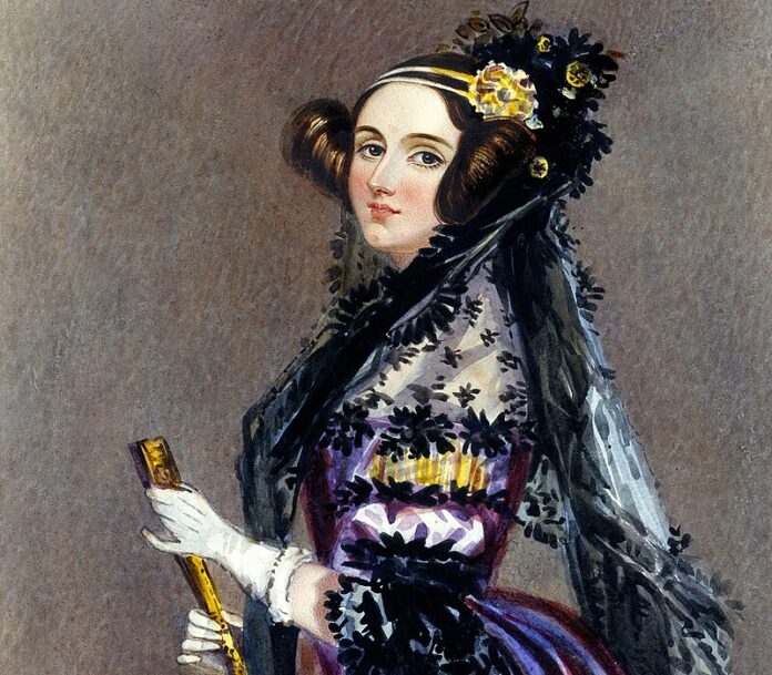 Watercolour portrait of Ada King, Countess of Lovelace, c. 1840, possibly by Alfred Edward Chalon