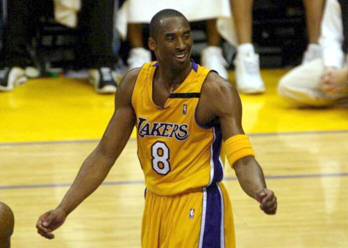 Kobe Bryant with the LA Lakers